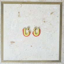 画像をギャラリービューアに読み込む, A_YAGA × YEAH RIGHT!!_Glass And Beads Hoop U Pierce

