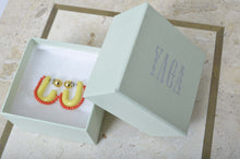 画像をギャラリービューアに読み込む, A_YAGA × YEAH RIGHT!!_Glass And Beads Hoop U Pierce
