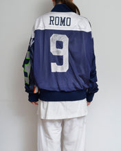 Load image into Gallery viewer, CUT UP MA-1 / FOOTBALL T / BLUE / 01size
