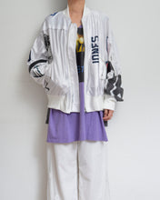 Load image into Gallery viewer, CUT UP MA-1 / FOOTBALL T / WHT / 01 size_A
