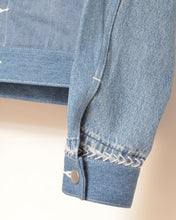 Load image into Gallery viewer, Denim easy panel blouson "PGR" / 01size
