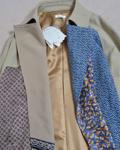 画像をギャラリービューアに読み込む, FLORAL TRENCH COAT/BEIGE/01 size B

