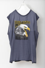 Load image into Gallery viewer, VOILLE FRINGE NO-SLEEVE T_NAV_01
