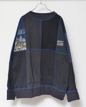 Load image into Gallery viewer, Panel sweat pullover contrast stitch / 02size_A
