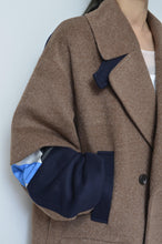 画像をギャラリービューアに読み込む, BRWN ALPAKA SHAGGY P-COAT_02 size_B
