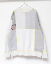 Load image into Gallery viewer, Panel sweat pullover contrast stitch / 02size_D
