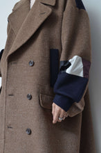 画像をギャラリービューアに読み込む, BRWN ALPAKA SHAGGY P-COAT_02 size_B
