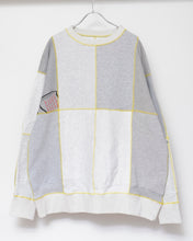 Load image into Gallery viewer, Panel sweat pullover contrast stitch / 02size_D
