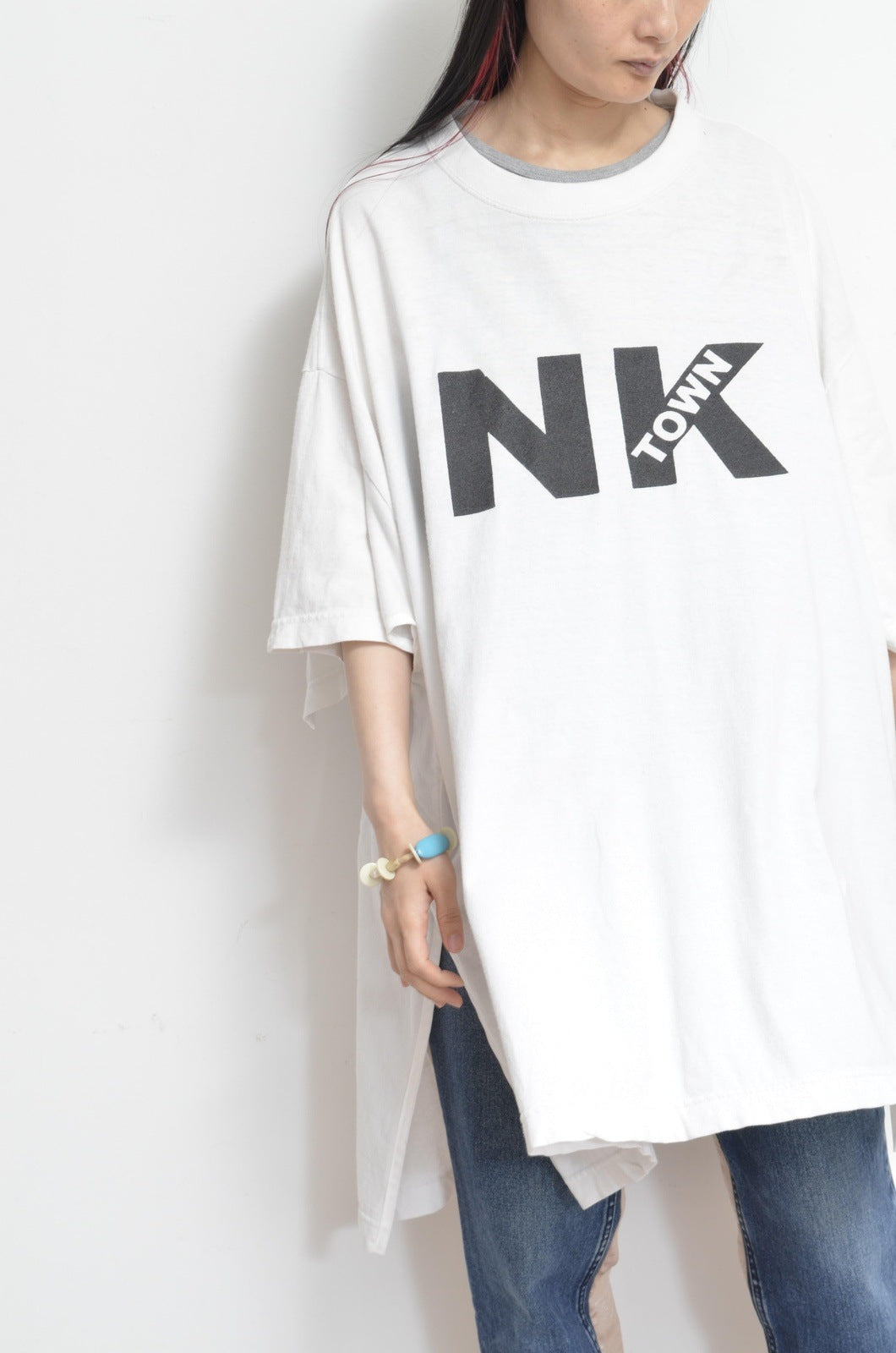 WIDE TEE (SLIT SLEEVE)_B