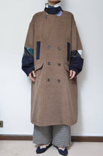 画像をギャラリービューアに読み込む, BRWN ALPAKA SHAGGY P-COAT_02 size_B
