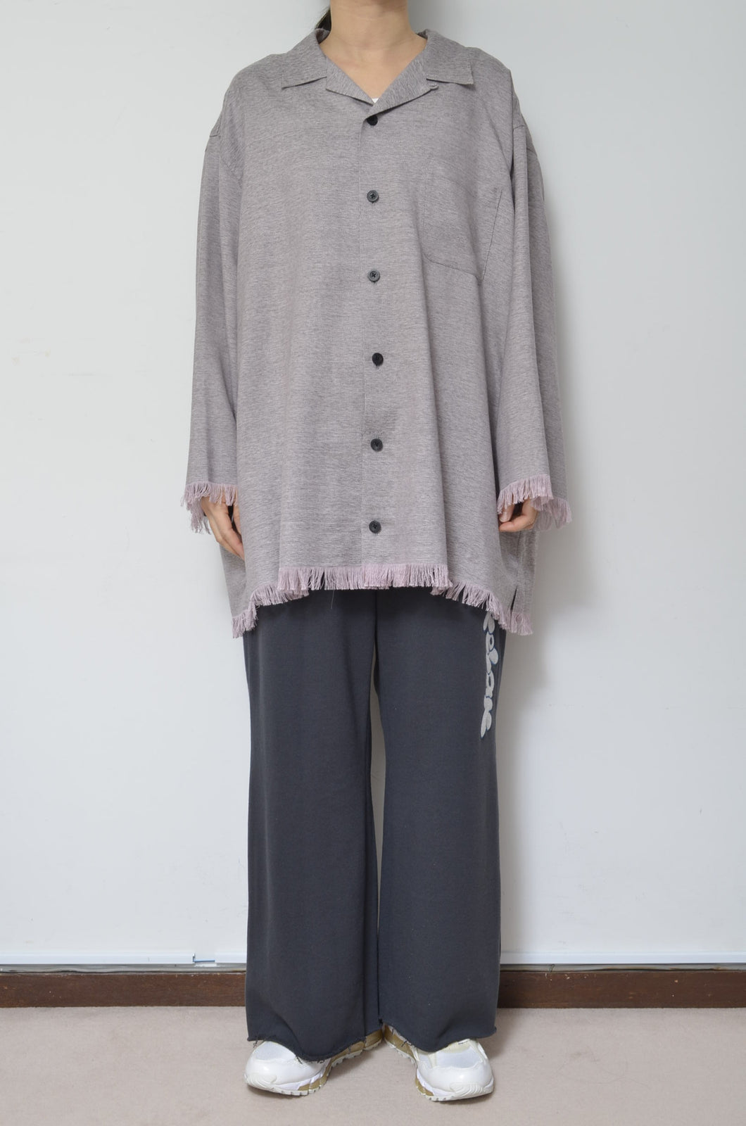 PNK FRINGE RUG L/S SH_02size_A