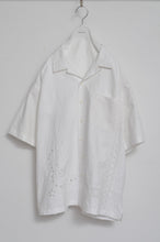 Load image into Gallery viewer, TABLE CLOTH OPEN COLLAR SH / OFF WHITE_01
