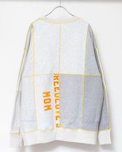 Load image into Gallery viewer, Panel sweat pullover contrast stitch / 02size_D
