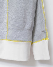 Load image into Gallery viewer, Panel sweat pullover contrast stitch / 02size_D
