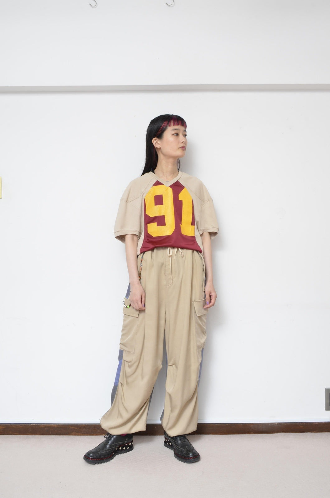 [your right things 代官山 蔦屋書店出品中]FOOTBALL T / BEG