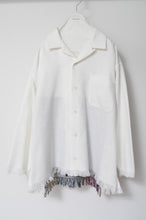 Load image into Gallery viewer, WHT FRINGE RUG L/S SH_01size
