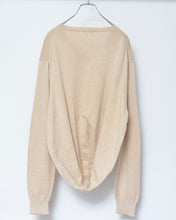 画像をギャラリービューアに読み込む, Knit hood wrap_B
