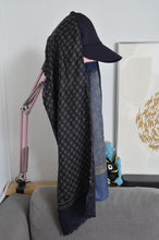 Load image into Gallery viewer, SCARF DROOPY CAP / 25SS_NAVY_02

