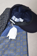 Load image into Gallery viewer, SCARF DROOPY CAP / 25SS_NAVY_02
