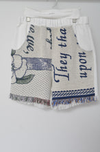 Load image into Gallery viewer, WHT FRINGE RUG SHORTS_01size
