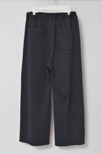 Load image into Gallery viewer, BACK PILE WIDE FLARE PT_fab-graff_BLK_01size
