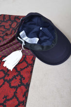 Load image into Gallery viewer, SCARF DROOPY CAP / 25SS_NAVY_04
