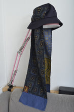 Load image into Gallery viewer, SCARF DROOPY BUCKET HAT_NAV_04
