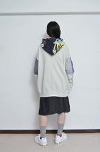 画像をギャラリービューアに読み込む, PATCH HOODIE/L GRY/WALKIN_01
