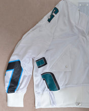 Load image into Gallery viewer, CUT UP MA-1 / FOOTBALL T / WHT / 01 size_B
