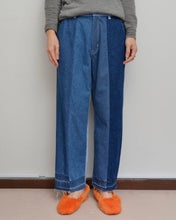 Load image into Gallery viewer, PANEL DENIM SLACKS / 01 size B
