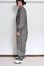 画像をギャラリービューアに読み込む, LINEN WOOL JUMP SUIT / BRWN_03
