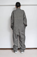 Load image into Gallery viewer, LINEN WOOL JUMP SUIT / BRWN_03
