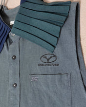 Load image into Gallery viewer, PLEATED COLLAR SLEEVELESS SHIRT_F
