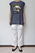 Load image into Gallery viewer, VOILLE FRINGE NO-SLEEVE T_NAV_01
