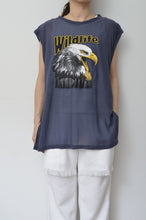 Load image into Gallery viewer, VOILLE FRINGE NO-SLEEVE T_NAV_01
