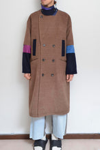 画像をギャラリービューアに読み込む, BRWN ALPAKA SHAGGY P-COAT_02 size_A
