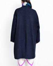 Load image into Gallery viewer, Flower charm pea coat / wool melton × sport
