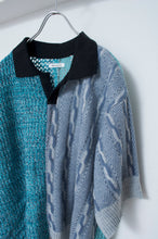 画像をギャラリービューアに読み込む, PANEL S/S POLO / SUMMER KNIT_02 size_C
