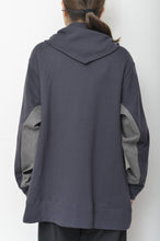 Load image into Gallery viewer, △ SHAWL ZIP-UP PARKA/BLK_01 size
