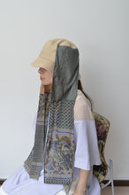 Load image into Gallery viewer, SCARF DROOPY BUCKET HAT_BEG_04
