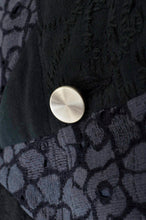 画像をギャラリービューアに読み込む, FLOWER LACE QUILTED WORK BLOUSON_BLACK
