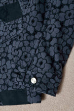 画像をギャラリービューアに読み込む, FLOWER LACE QUILTED WORK BLOUSON_BLACK
