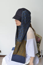 Load image into Gallery viewer, SCARF DROOPY BUCKET HAT_NAV_04
