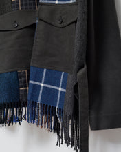 Load image into Gallery viewer, Muffler short blouson / Charcoal_A
