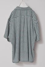 画像をギャラリービューアに読み込む, CHECK OPEN COLLAR S/S SH_GREEN CHECK/01 size
