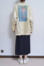 画像をギャラリービューアに読み込む, SWITCHING KNIT C/D（FISHERMAN&#39;S SWEATER)_GREEN_01size
