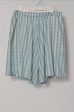 画像をギャラリービューアに読み込む, CHECK WIDE SHORTS_BLUE CHECK/02 size
