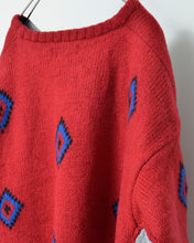 Load image into Gallery viewer, Sweat × knit switch pullover_A
