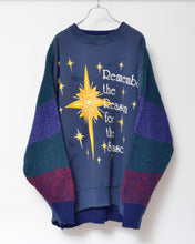 Load image into Gallery viewer, Sweat × knit switch pullover_B
