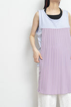 Load image into Gallery viewer, PLEATS TANK TOP 01/PUR
